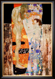 The Three Ages of Woman, c.1905 Print by Gustav Klimt