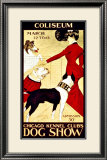 Dog Show Framed Giclee Print