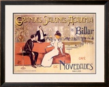 Grandes Salones y Academia de Billar Framed Giclee Print by Antoni Utrillo
