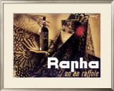 Rapha on en Raffole Framed Giclee Print by Charles Loupot