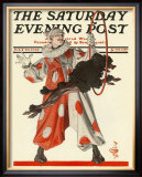 Circus Dog, c.1922 Framed Giclee Print by Joseph Christian Leyendecker