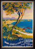 Saint Jean de Luz Framed Giclee Print by Julien Lacaze