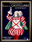 Champagne Vicomte de Castellane Epernay Framed Giclee Print by Leonetto Cappiello