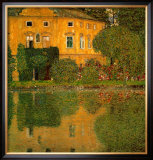 Schloss Kammer at Attersee Posters by Gustav Klimt