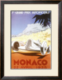 7th Grand Prix Automobile, Monaco, 1935 Posters by Geo Ham