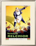 Vermouth Melchior Framed Giclee Print by Dorfi 