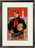 Vintage Princeton Football Framed Giclee Print
