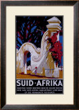 Suid Afrika Framed Giclee Print by J. Térence Mclaw