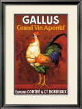 Gallus, Grand Vin Apertif Framed Giclee Print