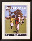Del Monte, Southern Pacific Framed Giclee Print by Lorand 