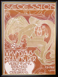Secession V Framed Giclee Print by Koloman Moser