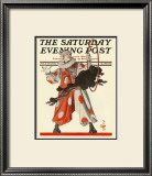 Circus Dog, c.1922 Framed Giclee Print by Joseph Christian Leyendecker