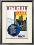 Bayreuth, the Home of Wagner Framed Giclee Print by Austin Cooper