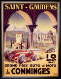 Saint Gaudens Grand Prix du Comminges Framed Giclee Print
