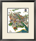 Dublin, BR Poster, 1954 Framed Giclee Print by Robert Edmund Lee