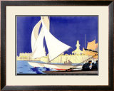 Lowestoft Framed Giclee Print by Frank Newbould