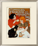 Compagnie des Chocolats et des Thes Posters by Théophile Alexandre Steinlen