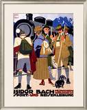 Isidor Bach Framed Giclee Print by Ludwig Hohlwein