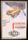 Rallye Monte Carlo, 1959 Print by Geo Ham