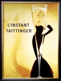 L'Instant Taittinger Framed Giclee Print