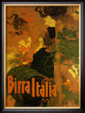 Birra Italia, c.1906 Prints by Adolfo Hohenstein