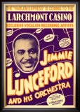 Jimmie Lunceford and His Orchestra at the Larchmont Casino Print by Dennis Loren
