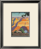 Santa Fe Railroad: Grand Canyon National Park, Arizona Prints by Oscar M. Bryn
