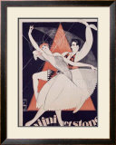 Nijni et Stone Framed Giclee Print by Nicole Marley