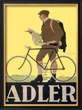 Adler Bicycle Framed Giclee Print