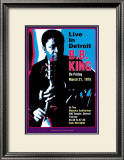 B.B. King - Live in Detroit Posters by Dennis Loren