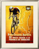 Pena Ciclista Framed Giclee Print