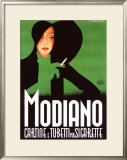 Modiano Framed Giclee Print by Franz Lenhart
