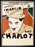 Charlot Framed Giclee Print by Tranchant 