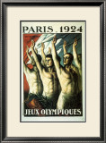 Jeux Olympiques, Paris, 1924 Art by Jean Droit