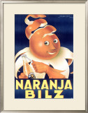 Naranja Bilz Framed Giclee Print
