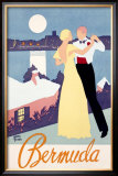 Bermuda Framed Giclee Print by Adolph Treidler