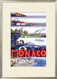 Monaco Grand Prix F1 Race, c.1973 Framed Giclee Print
