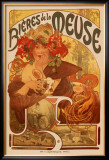 Mucha - Bieres de la Meuse Posters