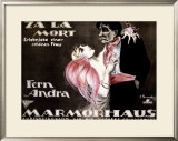 Za la Mort Impressão giclée emoldurada por Josef Fenneker Za la Mort Impressão giclée emoldurada por Josef Fenneker