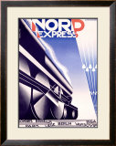 Nord Express Framed Giclee Print