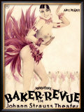 Josephine Baker Revue Framed Giclee Print by Hans Neumann
