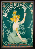Absinthe Blanqui Framed Giclee Print by Nouer 