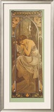 Repos de la Nuit Framed Giclee Print by Alphonse Mucha