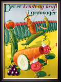 Der er Krudt Framed Giclee Print by Vonsild 