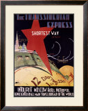 Trans-Siberian Express Framed Giclee Print