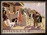 Fekixstowe Framed Giclee Print by Lambart 