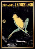 Chaussures Framed Giclee Print by Leonetto Cappiello