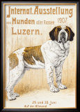 Austellung Von Hunden Framed Giclee Print by H. C. Kaufmenn