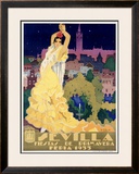Sevilla Framed Giclee Print by Estela 