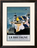 La Bretagne Framed Giclee Print by Jacquelin 